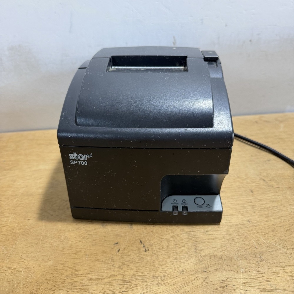 Star SP700 SP742 Dot Matrix POS Receipt Printer Ethernet Black FULLY TESTED